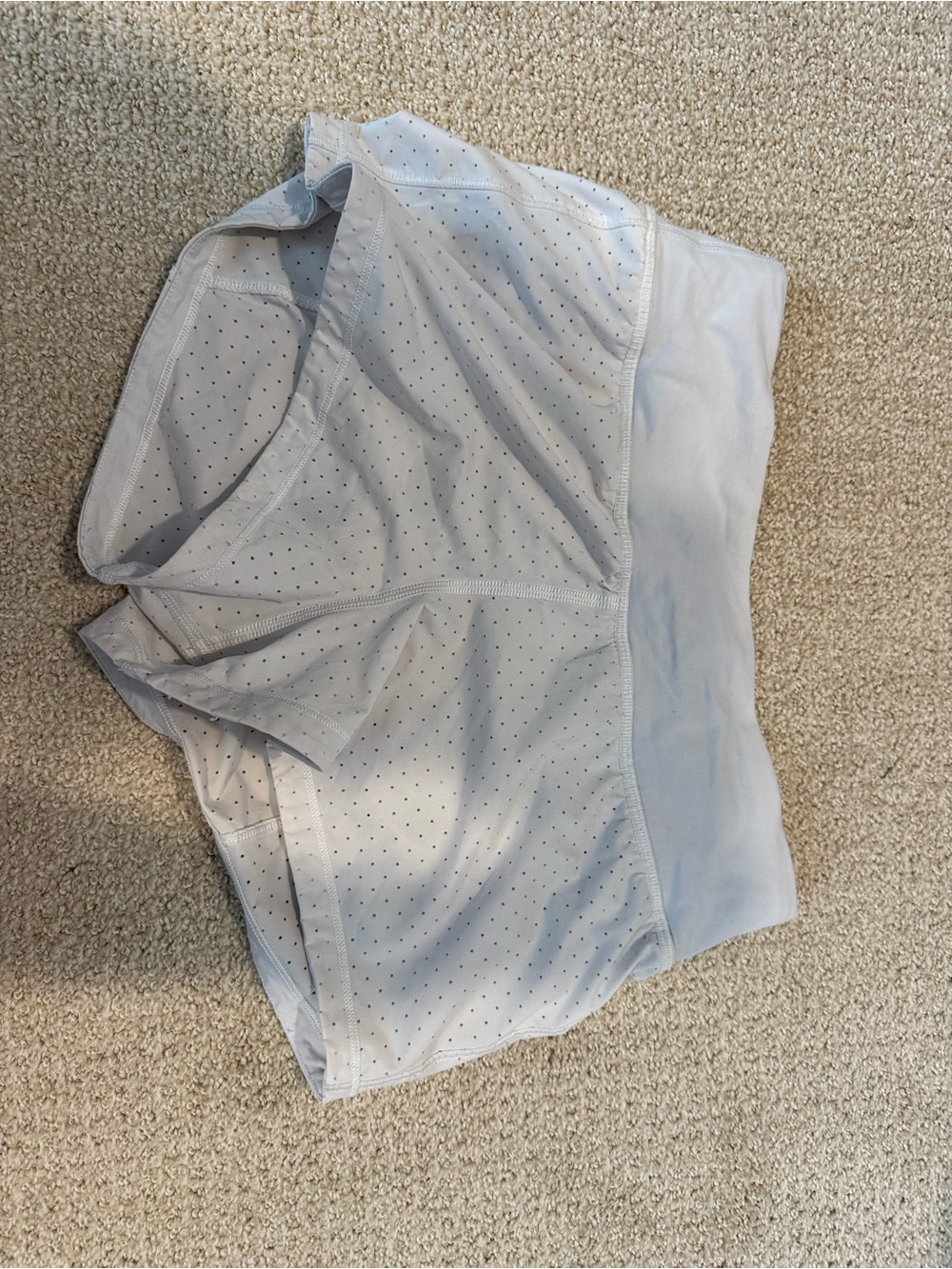 Women’s white Mesh lululemon Shorts